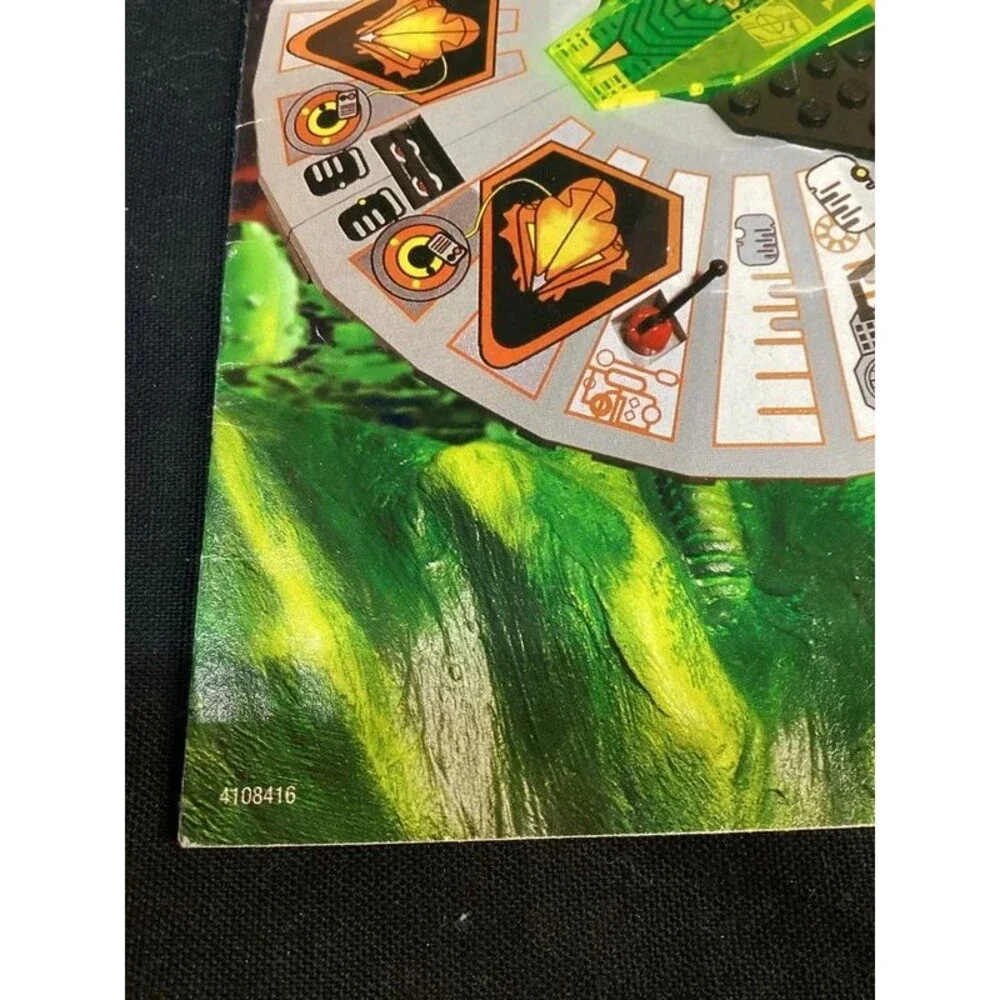 Original Lego Instruction Manual UFO Warp Wing Fighter Set #6915 From 1997